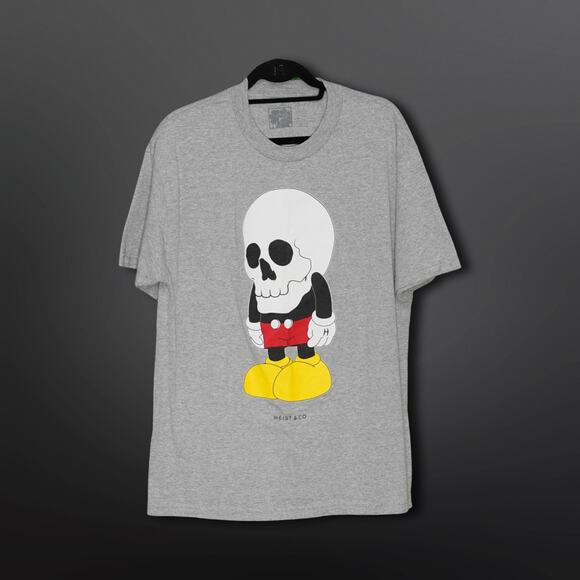 Heist & Co. Gray T-Shirt - Men's Large - Picture 1 of 8